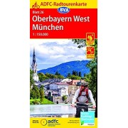 26 Cykelkarta Tyskland Oberbayern-München 1:150.000